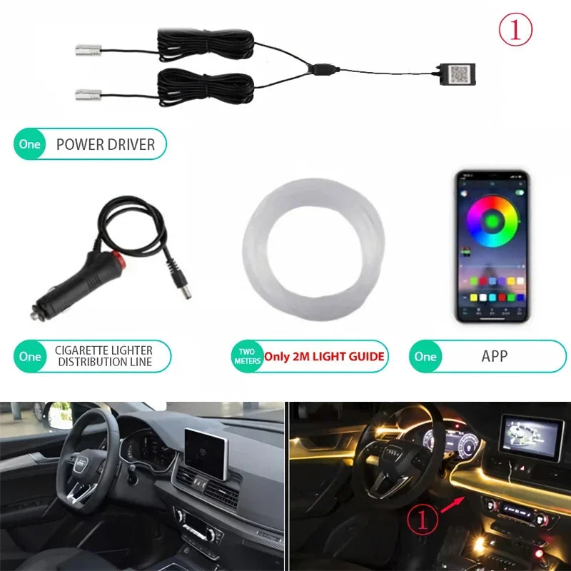 Flexible, Ambient Light kit, with integrated app features, BladeAUTO, Ambient Kit